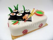 Sushi č.5028 višňovo-čokoládová světlý