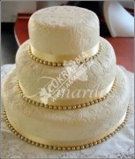 Svatební dort č.3001 jogurtová tmavý