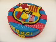 FC Barcelona č.5006 jahody se šlehačkou světlý