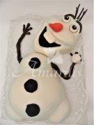Olaf 3D č.2149 višňovo-čokoládová tmavý